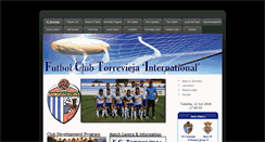 Desktop Screenshot of footballtorrevieja.com